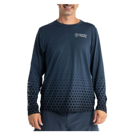 ADVENTER & FISHING UV T-SHIRT Pánské funkční UV tričko, tmavě modrá, velikost ADVENTER&FISHING