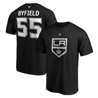 Los Angeles Kings pánské tričko Quinton Byfield #55 Authentic Stack Name & Number