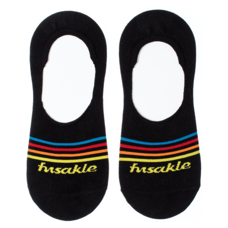 Neviditelné ponožky Ťapa černá Fusakle