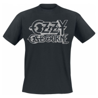 Ozzy Osbourne Vintage Logo Tričko černá