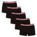 5PACK pánské boxerky Fila černé (FU5059/5-200)