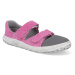 Barefoot dětské sandály Jonap - B21 růžové tisk