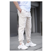 Madmext Beige Relaxed Jogger Pants 6853