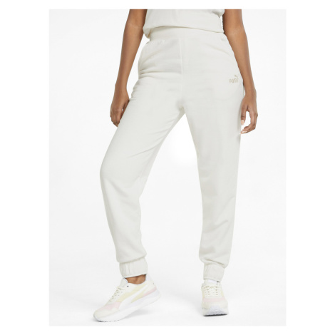 ESS+ Embroidery High-Waist Tepláky Puma