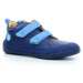 Affenzahn Leather Sneakers Bear Brown/Blue