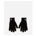 Rukavice karl lagerfeld k/ikonik 2.0 knit ff glove black