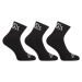 3PACK ponožky Styx kotníkové černé (3HK960)