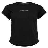 Calvin Klein HYBRID Dámské triko, černá, velikost
