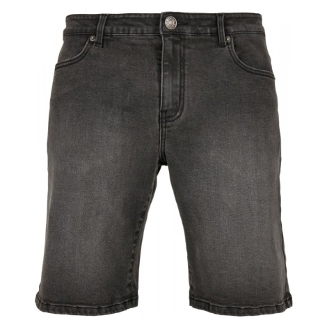 Relaxed Fit Jeans Shorts - real black washed Urban Classics