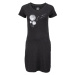 Northfinder RHONDAE Dámské tričkové šaty, černá, velikost