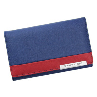Dámská kožená peněženka Gregorio FRZ-101 modrá