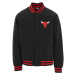 New-Era Team Logo Bomber Chicago Bulls Jacket Černá