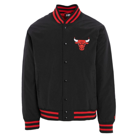 New-Era Team Logo Bomber Chicago Bulls Jacket Černá New Era