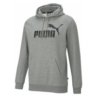 Puma Essential Big Logo Hoody Šedá