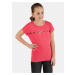 Tmavě růžové holčičí tričko s potiskem SAM 73