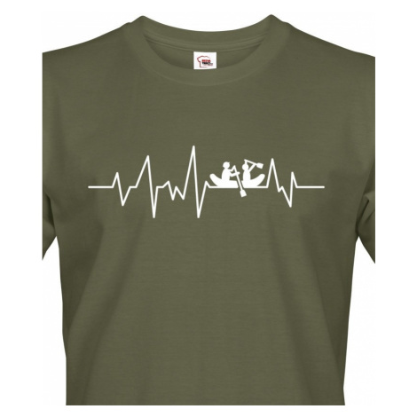 Pánské tričko Vodácký puls - ideální triko na vodu BezvaTriko