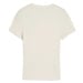 PUMA - CLASSICS RIBBED SLIM TEE ALPINE SNOW DÁMSKÉ ŽEBROVANÉ TRIKO