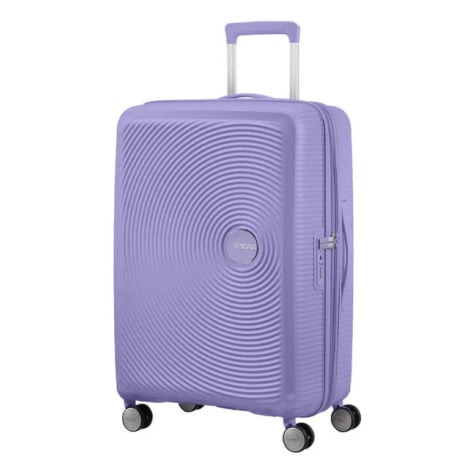 American Tourister Soundbox 67cm Fialový Lavender rozšiřitelný