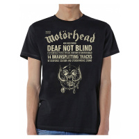 Motorhead tričko, Deaf Not Blind Black, pánské