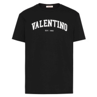VALENTINO Logo Black tričko
