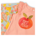 Kojenecká dívčí souprava - tričko a kalhoty, Minoti, Fruits 4, růžová - | 9-12m
