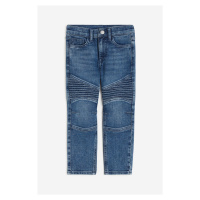 H & M - Slim Fit Jeans - modrá