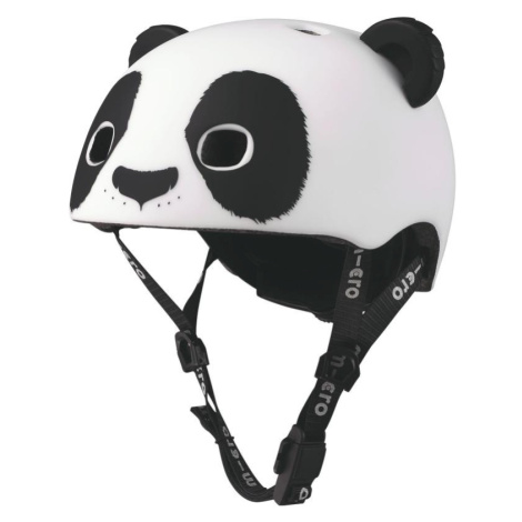 Micro - 3D Panda LED - Dětská helma