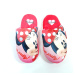 Dívčí dětské pantofle Minnie Mouse 14092 Red