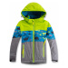 Chlapecká zimní bunda - KUGO PB3977, šedo - signální Barva: Signální