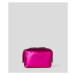 Kosmetická taška karl lagerfeld k/ikonik nylon washb metallic růžová