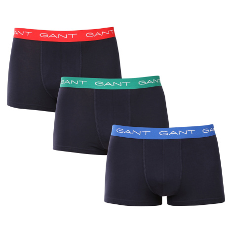 3PACK pánské boxerky Gant tmavě modré (902513003-433)