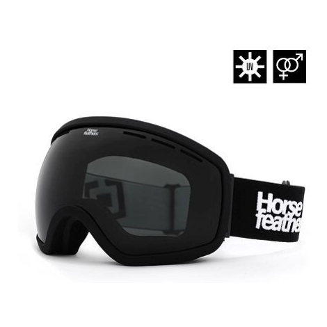 HORSEFEATHERS Snowboardové brýle Knox - black/smoke BLACK