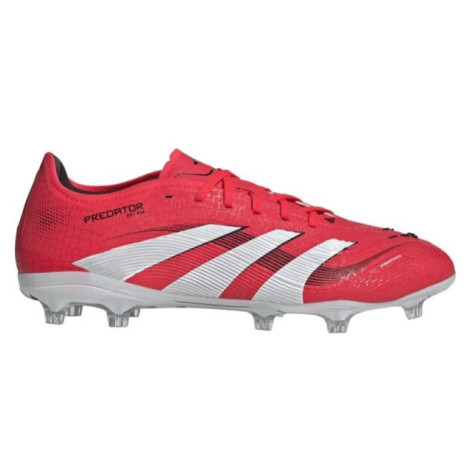 adidas PREDATOR PRO FG Pánské kopačky, červená, velikost 44