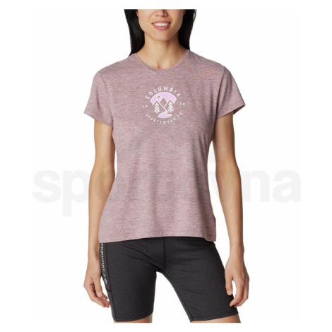 Columbia Sloan Ridge™ Graphic SS Tee W 2077451609 - fig heather/naturally boundless