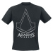 Assassin's Creed Symbol Tričko černá
