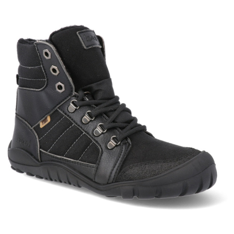 Barefoot zimní boty Koel - Mica Vegan Tex Black černé Koel4kids