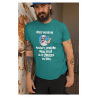MMO Pánské tričko Kuchař Barva: Smaragdově zelená