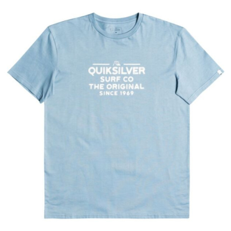 Quiksilver FEEDINGLINE M TEES Pánské triko, světle modrá, velikost