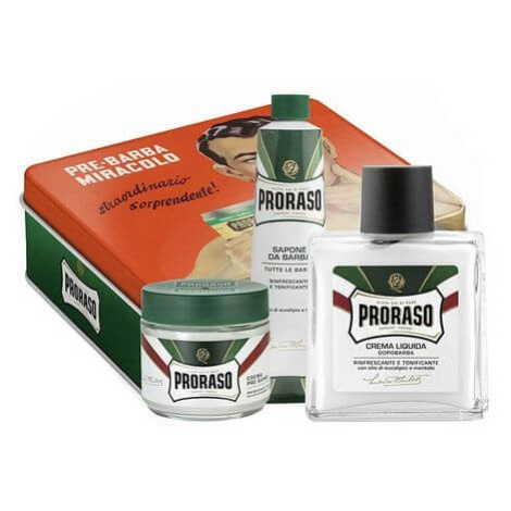 Proraso Klasická dárková sada na holení Green