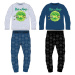 Ricky a Morty - licence Chlapecké pyžamo - Ricky a Morty 5204009, tmavě modrá / černé kalhoty Ba