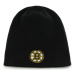 47 NHL BOSTON BRUINS BEANIE Klubová zimní čepice, černá, velikost