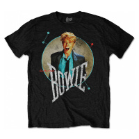 David Bowie tričko, Circle Scream BP Black, pánské