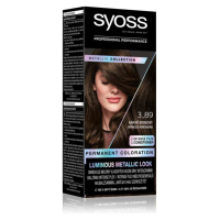 Syoss Color Metallic Collection permanentní barva na vlasy odstín 3-89 Bronze Coffee 1 ks