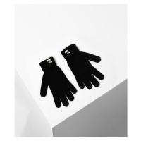 Rukavice karl lagerfeld k/ikonik patch knit glove černá