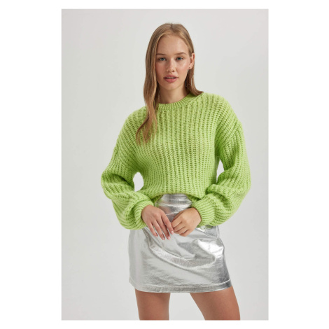 DEFACTO Oversize Fit Crew Neck Knitwear Pullover