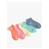 Koton 5-Piece Multi Color Basic Booties Socks Set