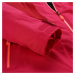 Dámská lyžařská bunda Alpine Pro MIKAERA 3 - růžovo-červená