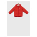 Dětská péřová bunda adidas Performance H45033 červená barva