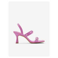 Tmavě růžové dámské sandály na podpatku ALDO Louella