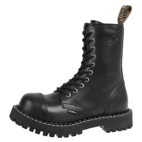 boty zimní unisex - 10 dírkové - STEEL - 147